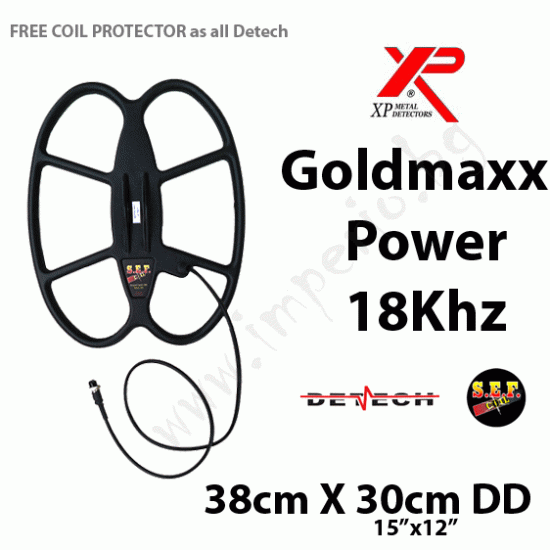 Search coil SEF 38-30cm. DD for XP GoldMaxx Power 18Khz