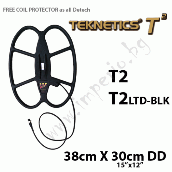 Търсеща сонда за Teknetics T2/T2Ltd - 38x30cm.DD - Щракнете върху Изображение, за да затворите