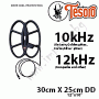 Search coil for Tesoro 10Khz-12Khz 30x25cm.DD