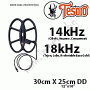 Search coil for Tesoro 14Khz-18Khz 30x25cm.DD