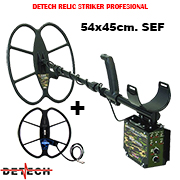 Metal detector Detech EDS RELIC STRIKER 4.8 Khz 54x45cm. SEF и 3