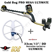 Fisher Gold Bug PRO MEGA ULTIMATE - 2 search coils