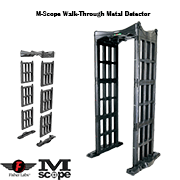 M-Scope Walk-Through Metal Detector