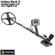Metal detector Golden Mask 6 5-15-30khz