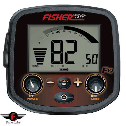 Металотърсач Fisher F19 - 19Khz - Щракнете върху Изображение, за да затворите