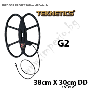 Search coil SEF for Teknetics G2 - 38x30cm.DD