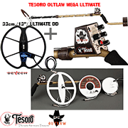 Metal detector Outlaw MEGA ULTIMATE 4 search coils