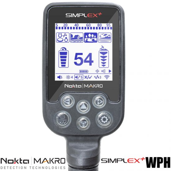 Nokta Makro Simplex+ WHP с безжични слушалки и пинпойнтер - Щракнете върху Изображение, за да затворите