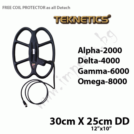 Търсеща сонда SEF за Teknetics Alpha,Delta,Gamma,Omega - 30x25cm