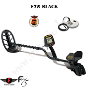 F75 LTD BLACK BRAND NEW SOFTWARE 2 search coils