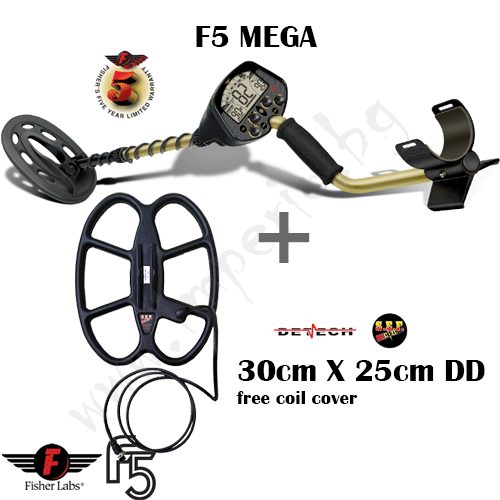 Fisher F5 MEGA - 2 сонди и подаръци