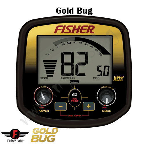 Fisher Gold Bug - Щракнете върху Изображение, за да затворите