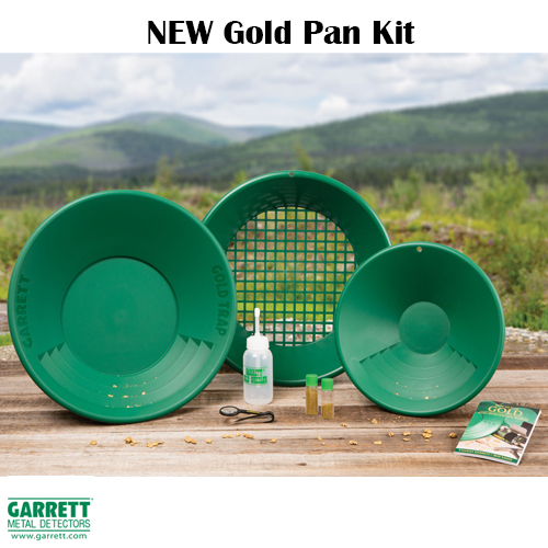 NEW Комплект за самородно злато Garrett Gold Pan kit